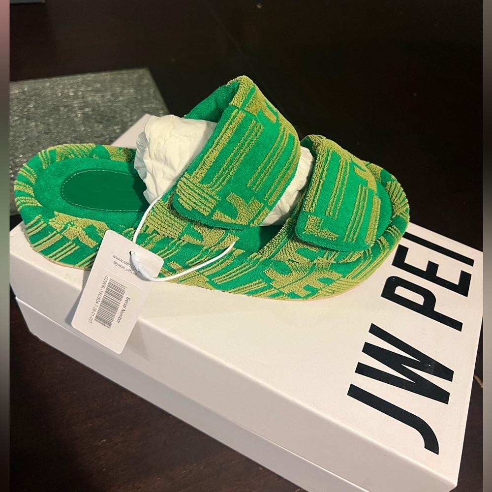 Brand new JW Pei slides never worn, too big for me